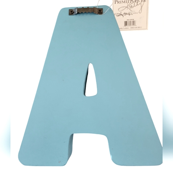 A  Letter shelf sitter or wall hanger - Picture 2 of 3